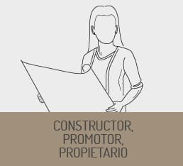 Constructor, promotor, propietario